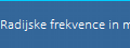Radijske frekvence in mikrovalovi